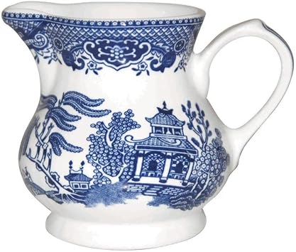 Churchill Blue Willow Creamer 8.5-ounce Cream Jug 8 Oz