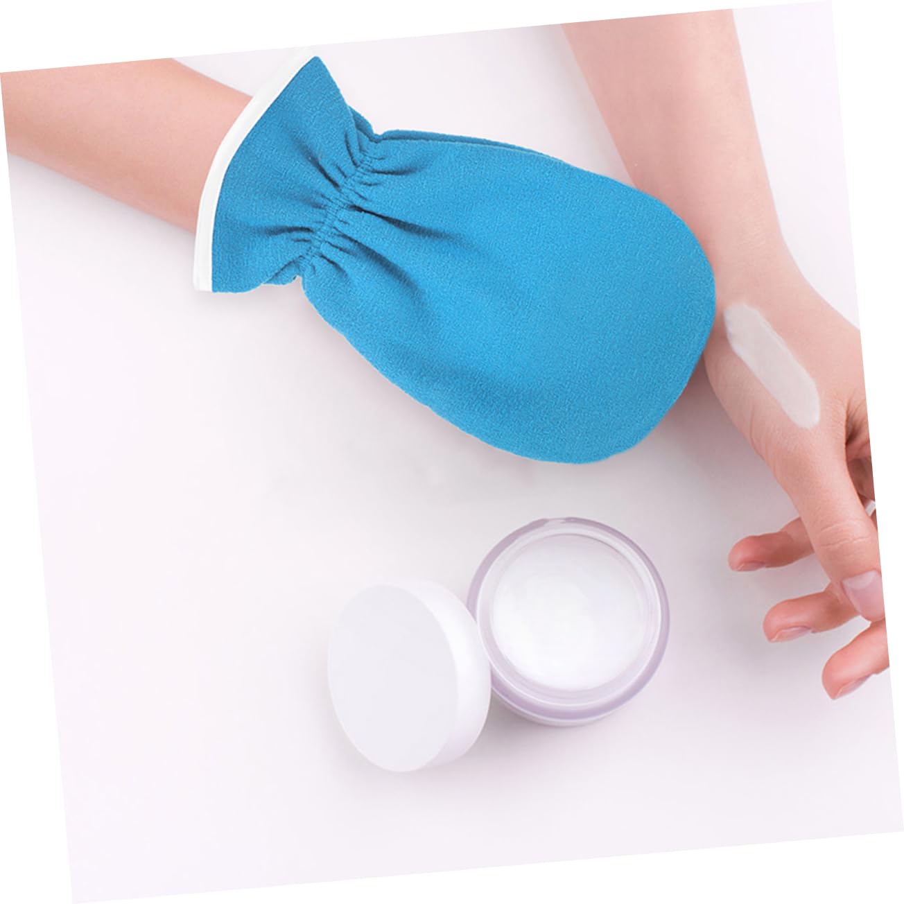 FOMIYES Beauty Care Gloves Exfoliating Mittens Moisturizing Gel for Hand Spa and Skin Repair