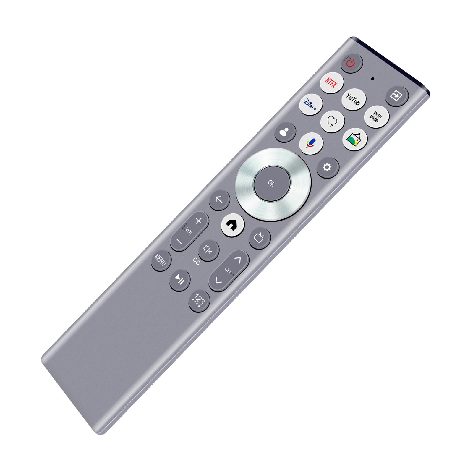 ERF6G80H Telecomando di ricambio vocale -ALLIMITY- Adatto per Hisense Vision HDR Smart TV 2024 Modello S7N Canvas Series TV ERF6G80H Telecomando ERF6G80H 55S7N