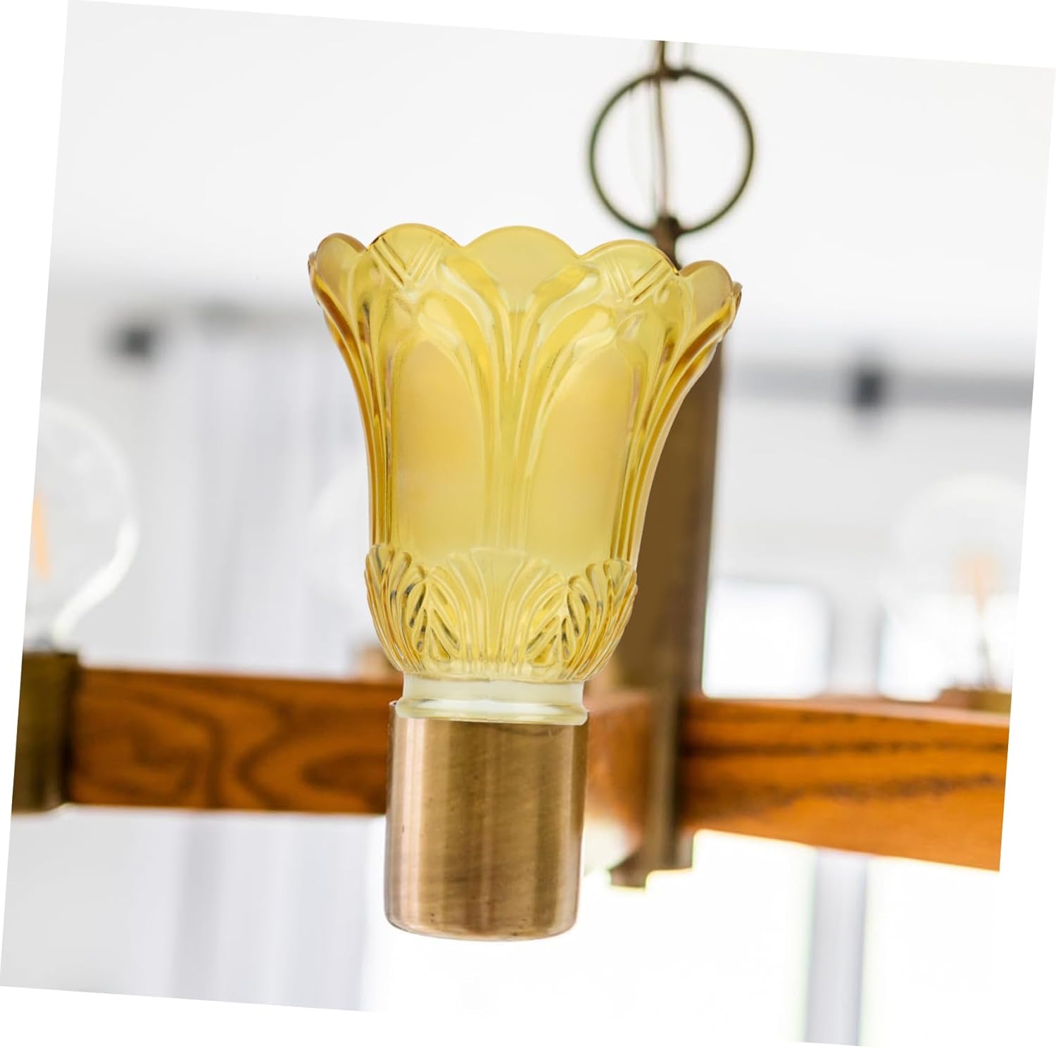 Lampshade Decorative Ceiling Light Cover for Stylish Home Decor Easy to Install Premium Glass Elegant Design for Ceiling Fixtures