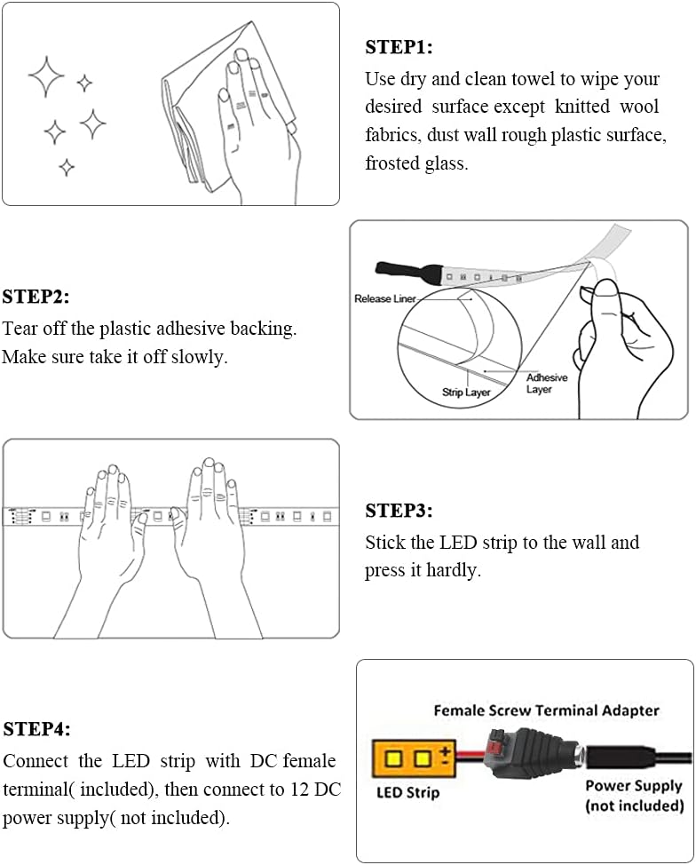 Infrared (850nm) LED Light Strip 16.4ft/Reel DC12V Single Chip Flexible LED Strips 300LEDs Cuttable, Low Glow, Wide Coverage Non-Waterproof Infrared LED Light for Therapy, Sauna, Camera, Thermal Scan