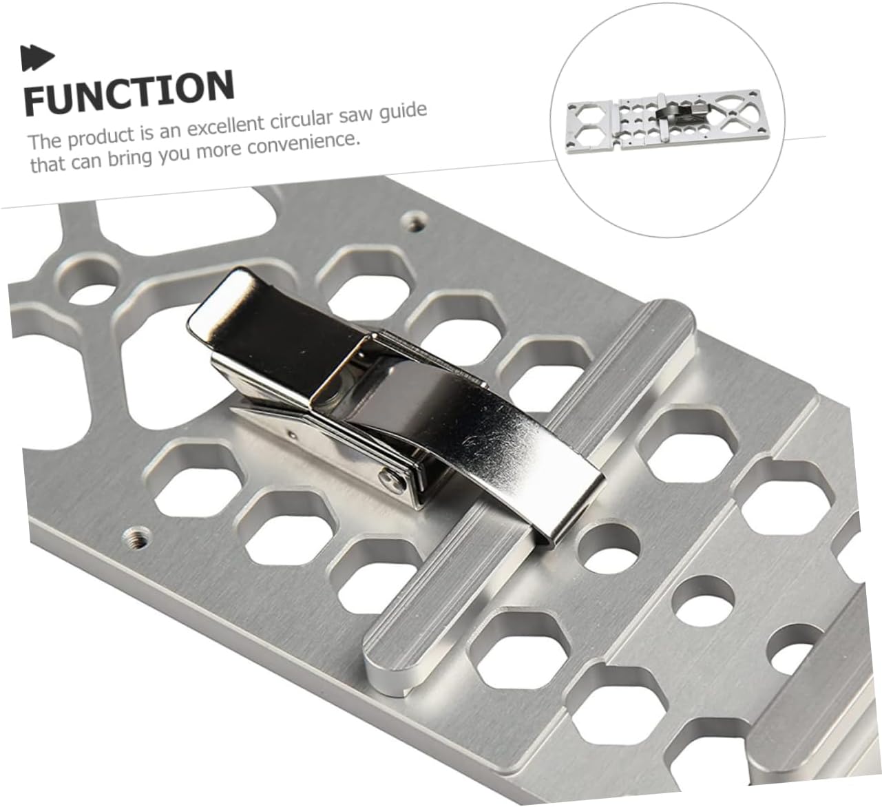 Circular Saw Track Guide Rail for Accurate Compatible and Construction for Woodworking and Projects