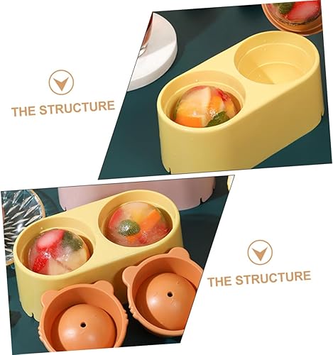 Miniatura 2 de Zerodeko Molde de hockey sobre hielo Molde de silicona para chocolate, moldes de silicona para coctel de hielo, moldes de silicona para cubitos de