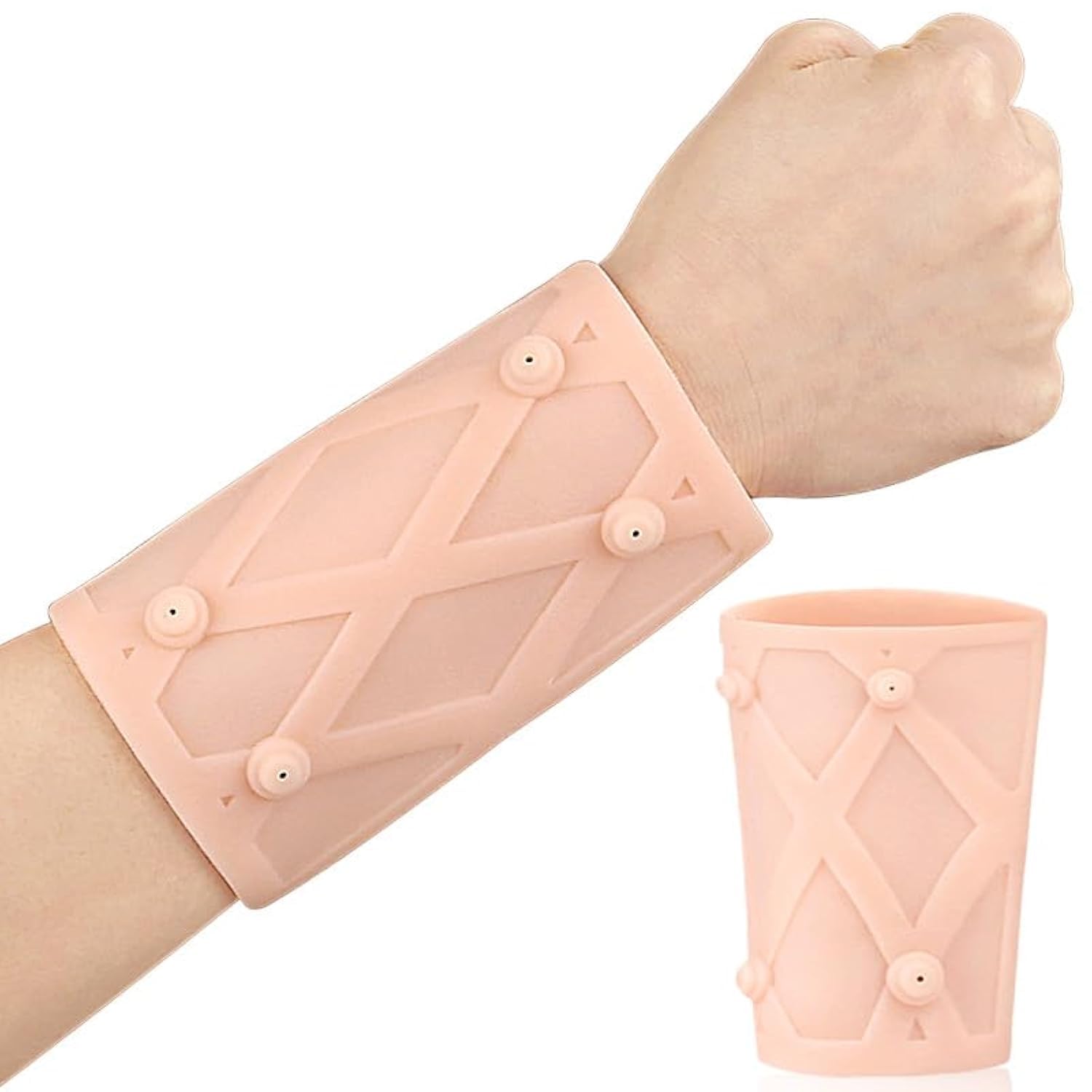 Magnetic Wrist Brace 1 PC Silicone Wrist Support Wrap Compression Brace Elastic Wrist Sleeve Splint for Women Men