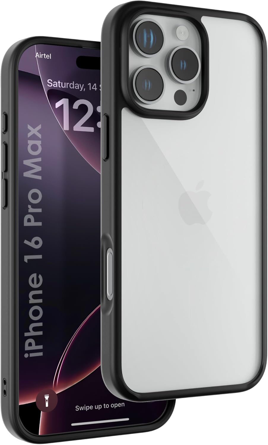 EGOTUDE for iPhone 16 Pro Max Case | Polycarbonate Ultra-Hybrid Transparent Hard Back Anti-Yellow Cover (B0DG2ST8C9) Amazon Price History, Amazon Price Tracker