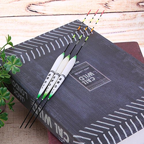 Sikiwind 3 peças flutuador de pesca LED elétrico flutuante bateria pesca engrenagem de pesca