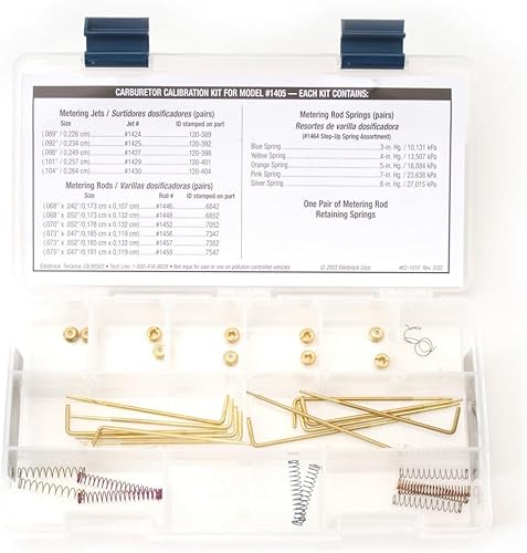Miniatura 2 de Edelbrock Kit de calibración de carburador serie 1479 Performer