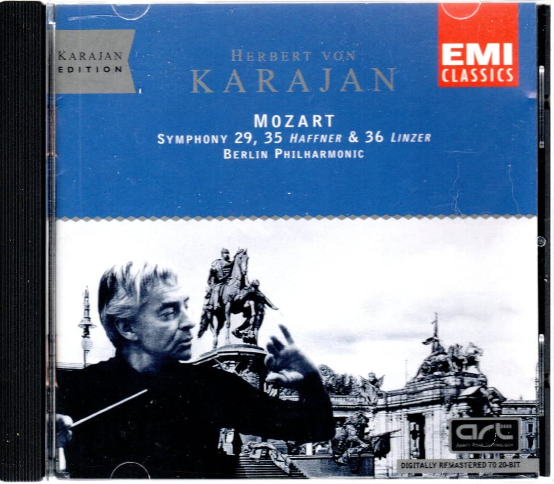 Symphonies 29 35 & 36: Karajan Edition [Audio CD] Mozart; Karajan and Berlin Philharmonic