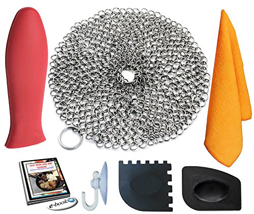 KitCast (6-in-One + eBook) Cast Iron Cleaner 7