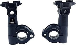 XCVUISDFJK Autodekorationszubehör Motorräder Fog Light Halterung für Universalmotorräder und Fit für BMW R1200GS R1100GS F...