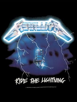 Flagline Metallica - Ride the Lightning Textile Poster