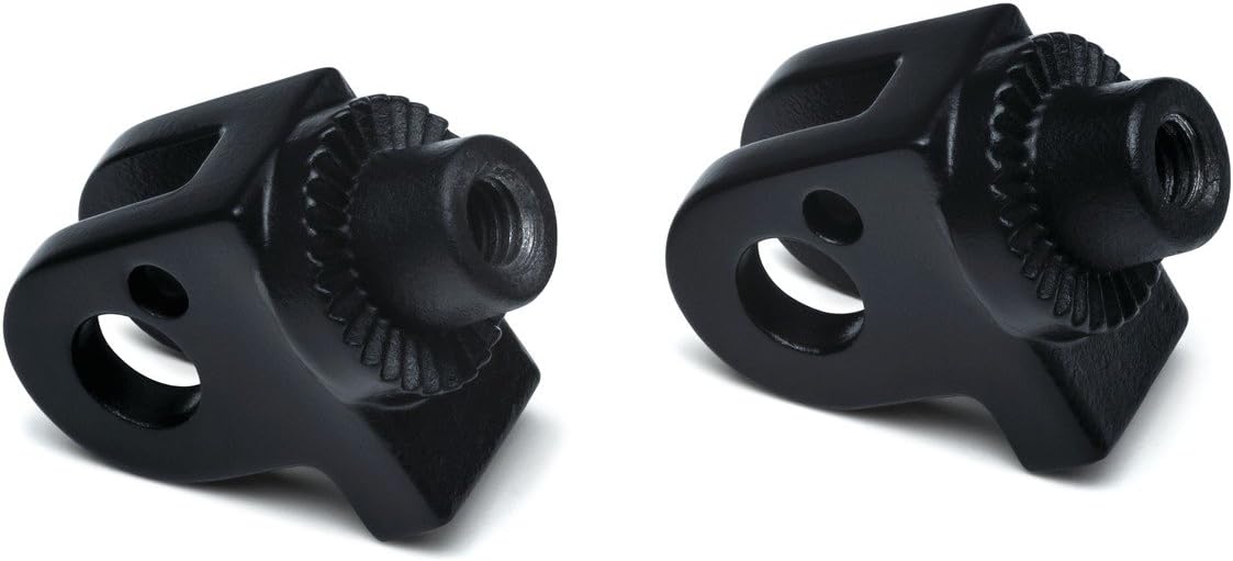 Kuryakyn Splined Adapter for Victory & Indian, Satin Black