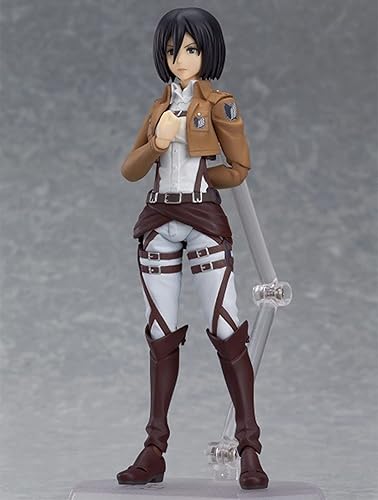 Miniatura 3 de LUNK Mikasa Ackerman Figura de acción movible estatua articulable modelo de personaje coleccionable de cumpleaños regalo de Navidad