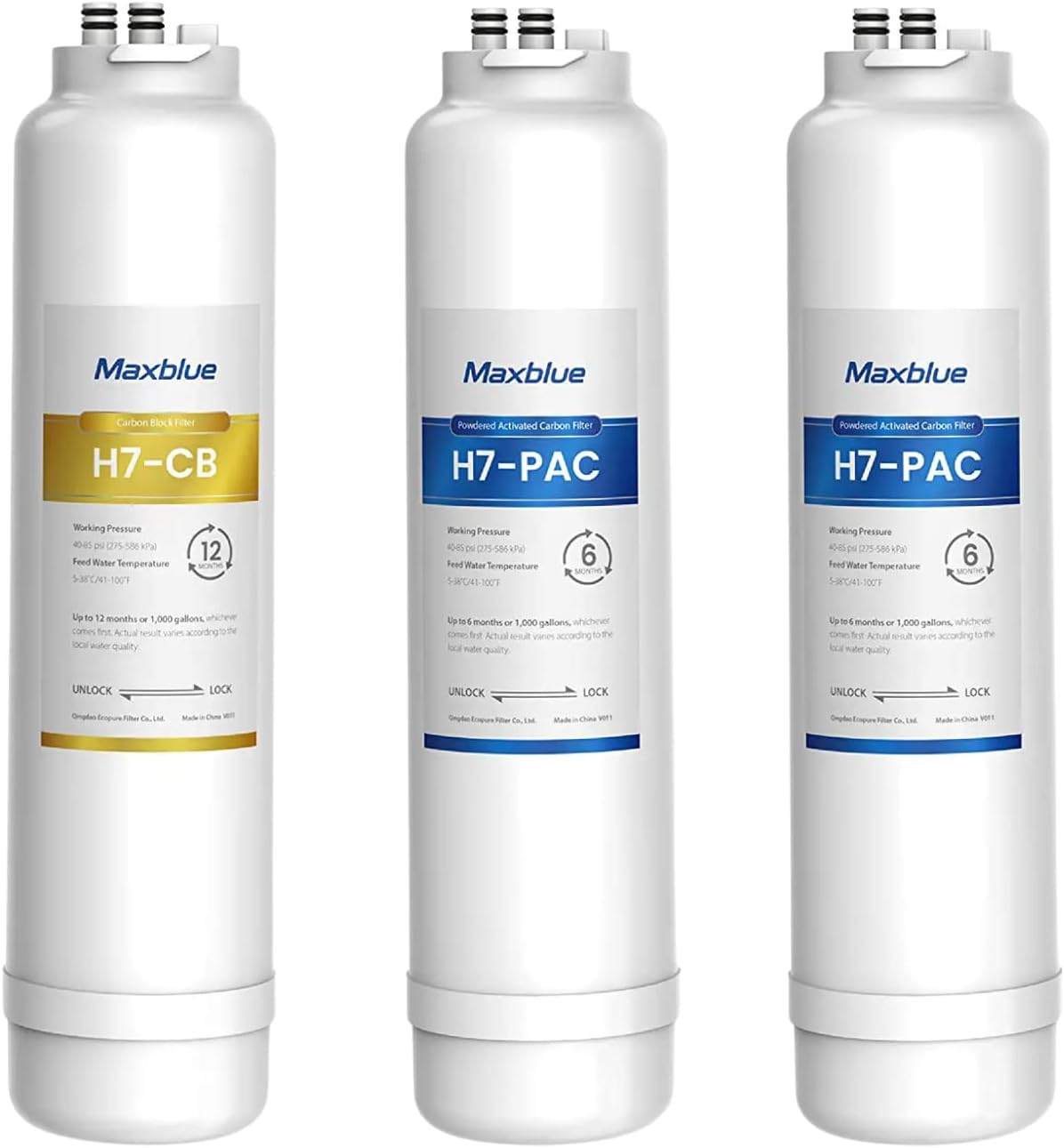 Maxblue MBH7CB Filter With MBH7PAC Filter *2, 7Stage Water