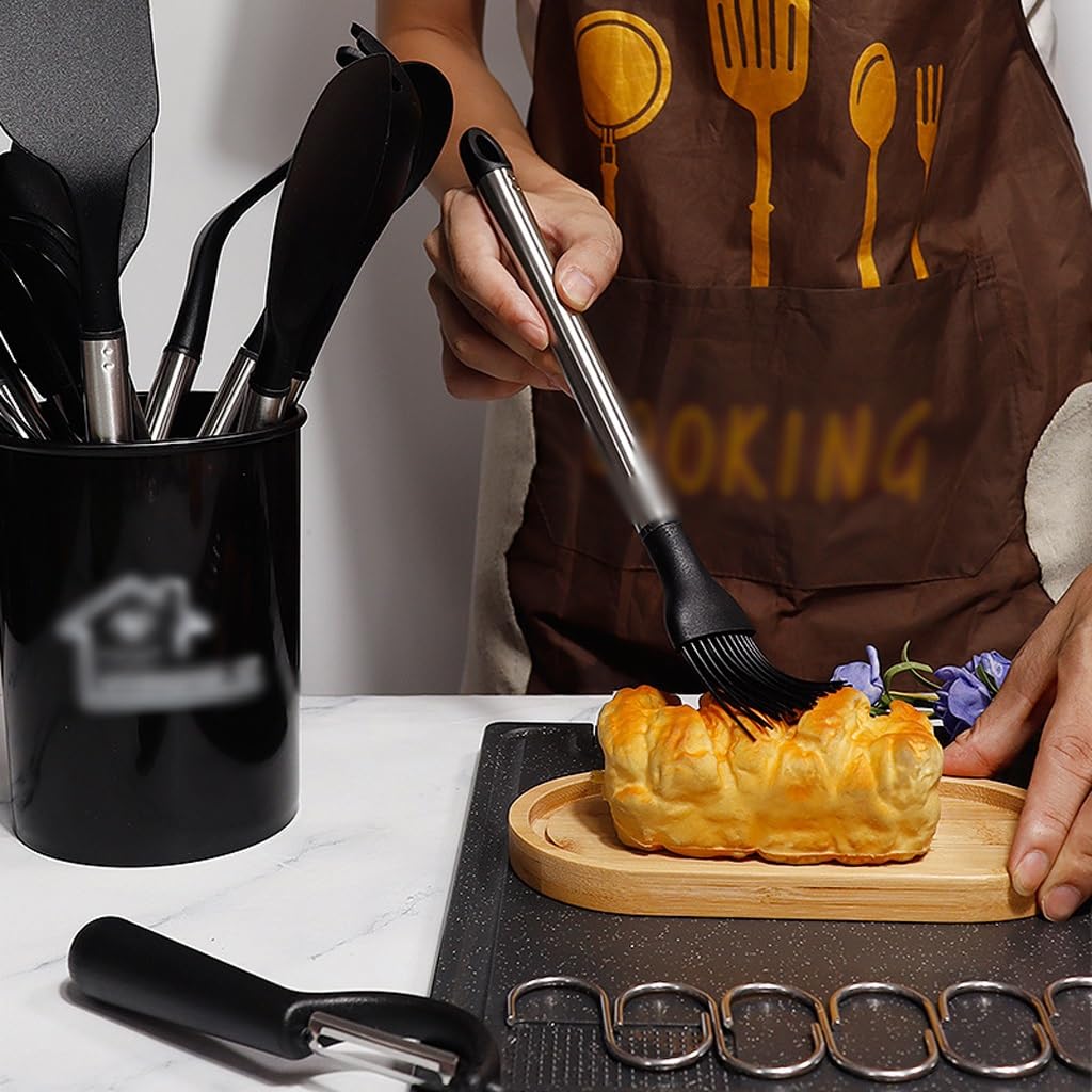 Cuillère à soupe pelle épaissie ustensiles de cuisine Anti-brûlure (D 23 pièces)