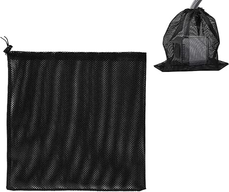 Image XINGSUI Pump Barrier Bag, Pump Filter Mesh Bag, Pond Pump Filter Bag, Pump Mesh Bag, Household Water Pump Filter Accessories (45*45cm, Black) Image XINGSUI Pump Barrier Bag, Pump Filter Mesh Bag, Pond Pump Filter Bag, Pump Mesh Bag, Household Water Pump Filter Accessories (45*45cm, Black)