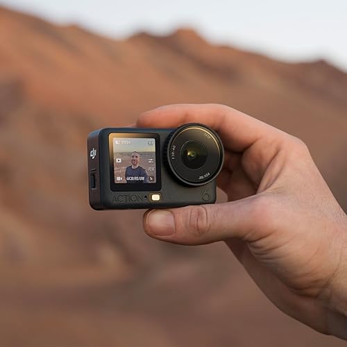 Miniatura 11 de DJI Osmo Action 6 Essential Combo, cámara de acción con sensor cuadrado de 11.1 , apertura variable de f2.0f4.0, resistente al frío, batería de 4