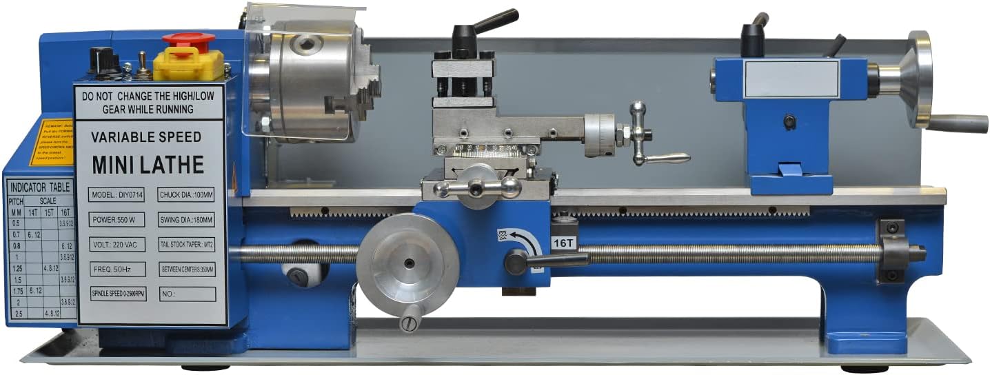 Mini Metal Lathe 7x 8