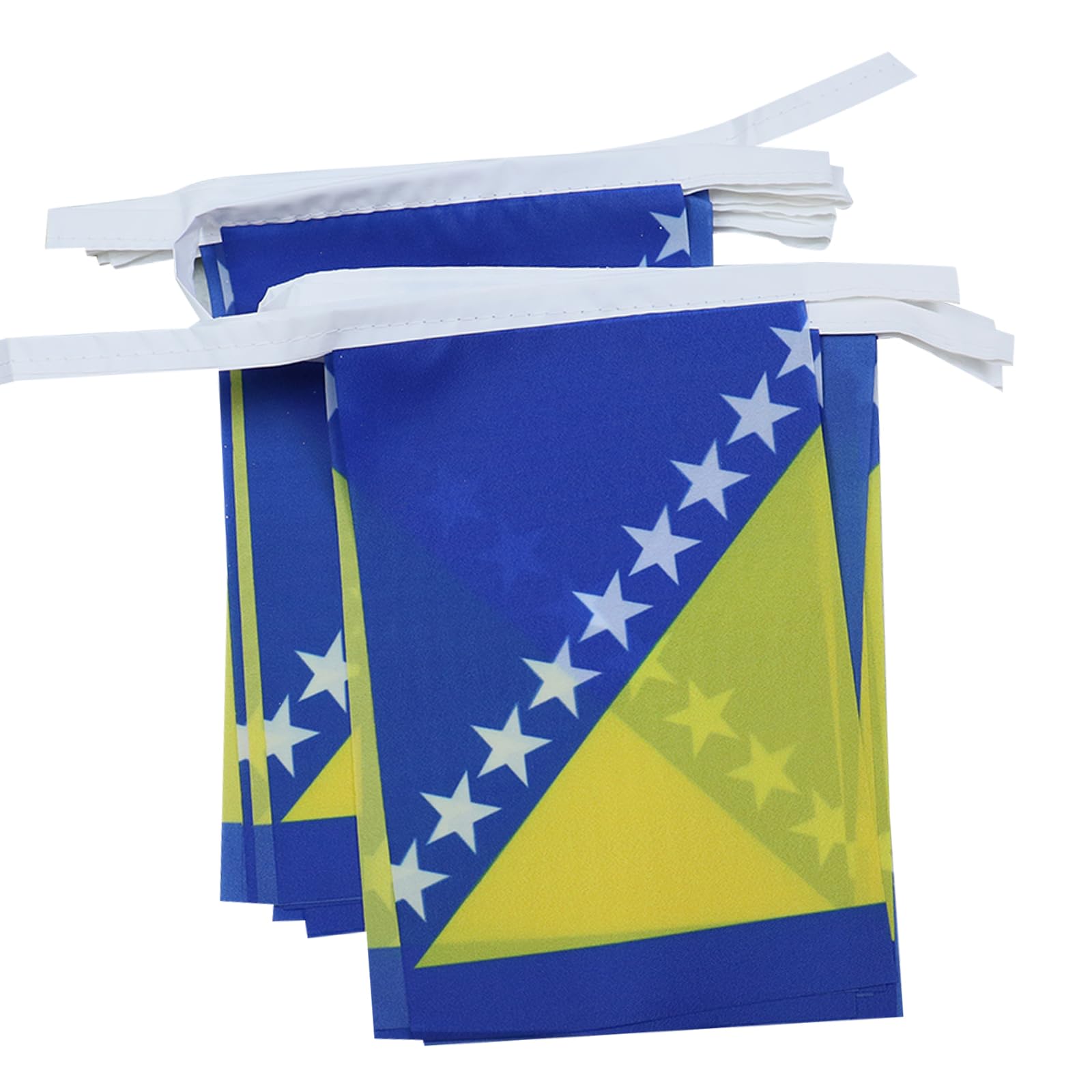 AZ FLAG Guirnalda 6 Metros, 20 Banderas de Ecuador 21x15 cm, Bandera Ecuatoriana 15 x 21 cm - Banderines — view 132