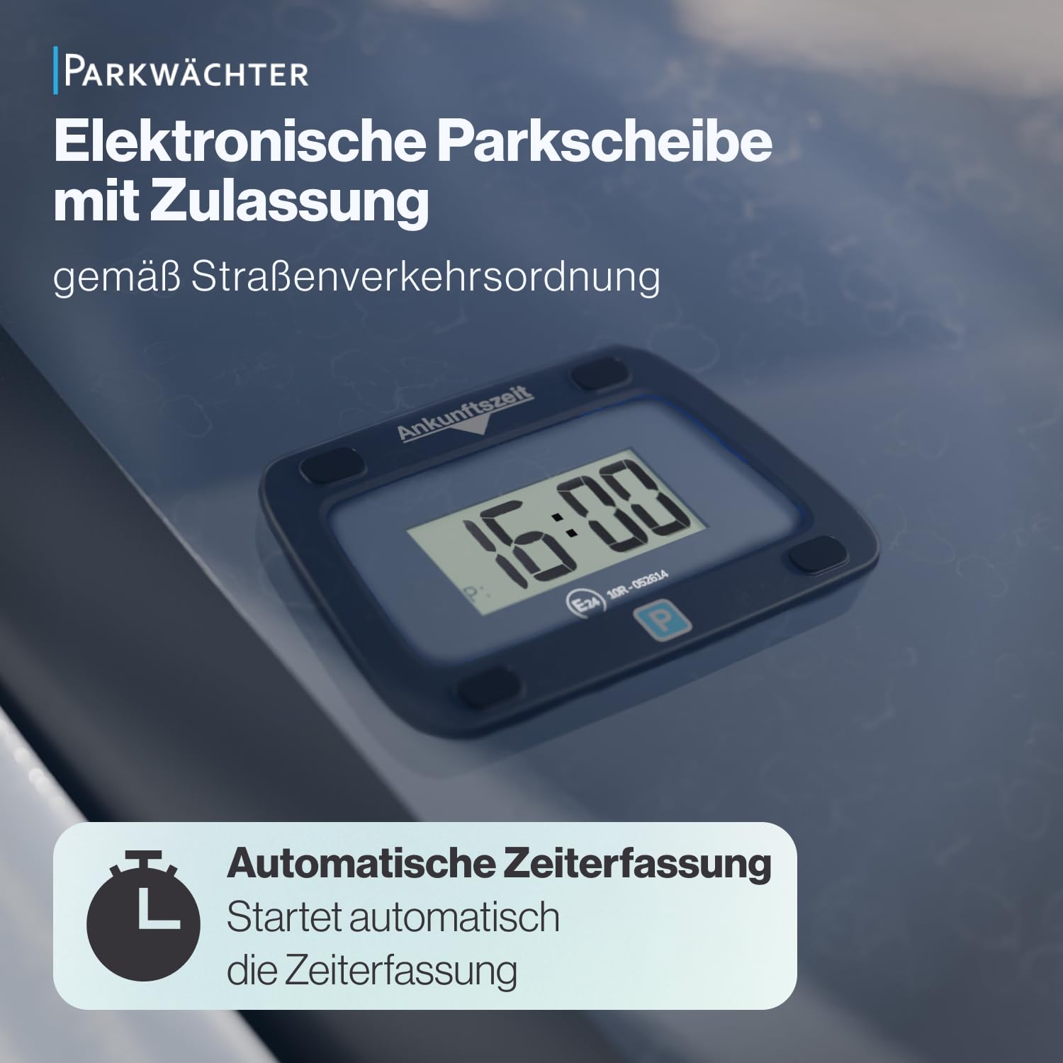 Parkwächter V0 Digitale Parkscheibe für Italien, elektronische Parkuhr