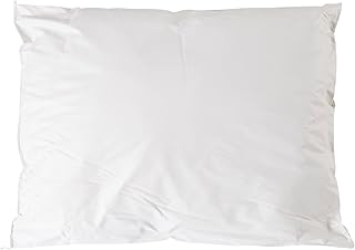 McKesson Medical Pillow [1 Count] Reusable Hospital Bed Pillows, Vinyl Cover, Fluid Moisture and Stain-Resistant, White, 20 in x 26 in