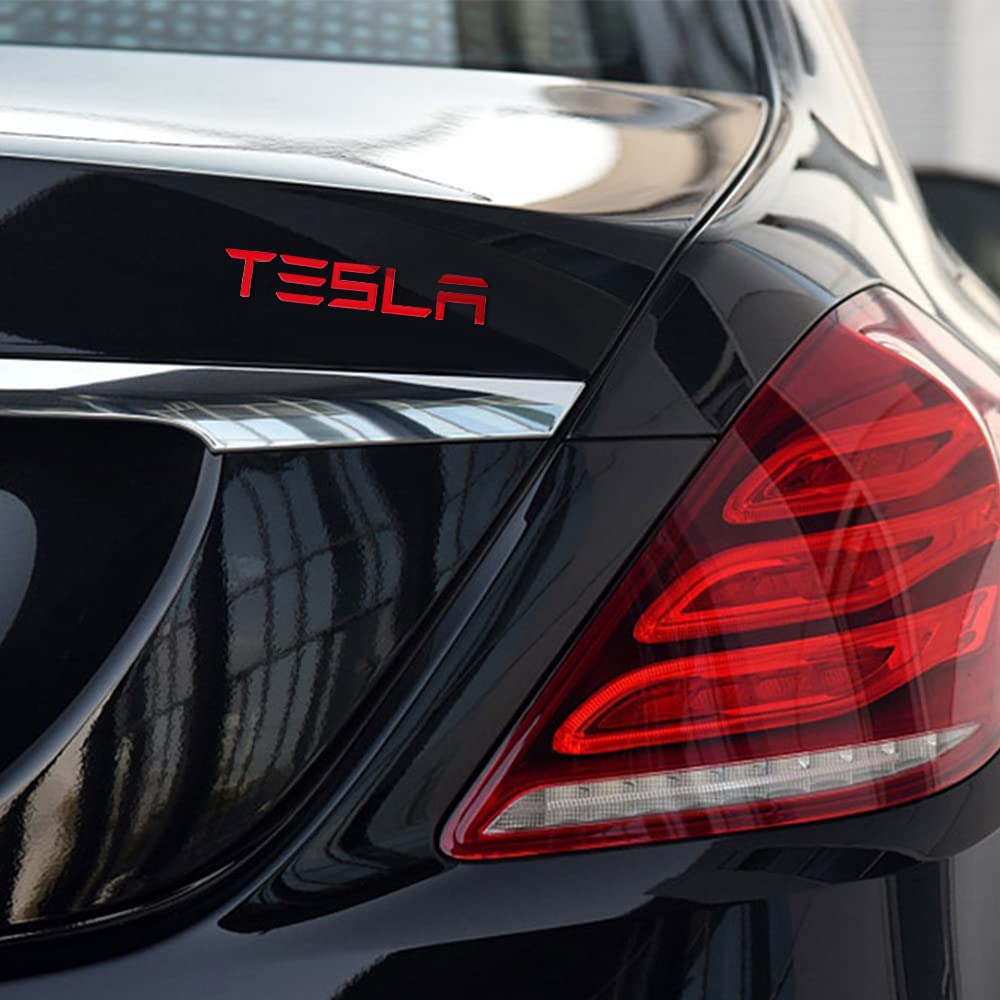 Tesla Model 3 S X Y Logo 3M 3D Parlak Siyah Rozet Amblem Orjinal Ürün