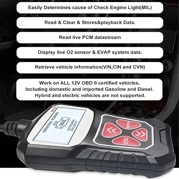 Car OBD2 Code Reader KW310 OBD2 Scanner Auto OBD 2 Car Scanner Diagnostic Car Engine Fault Code Reader