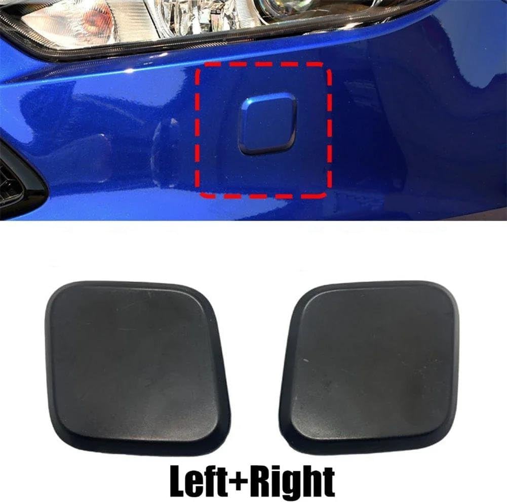 for Ford for Focus 2015-2018 F1Eb13L018Aa F1Eb13L019 Car Headlights Washer Nozzle Cap Cover Car Headlight Cover