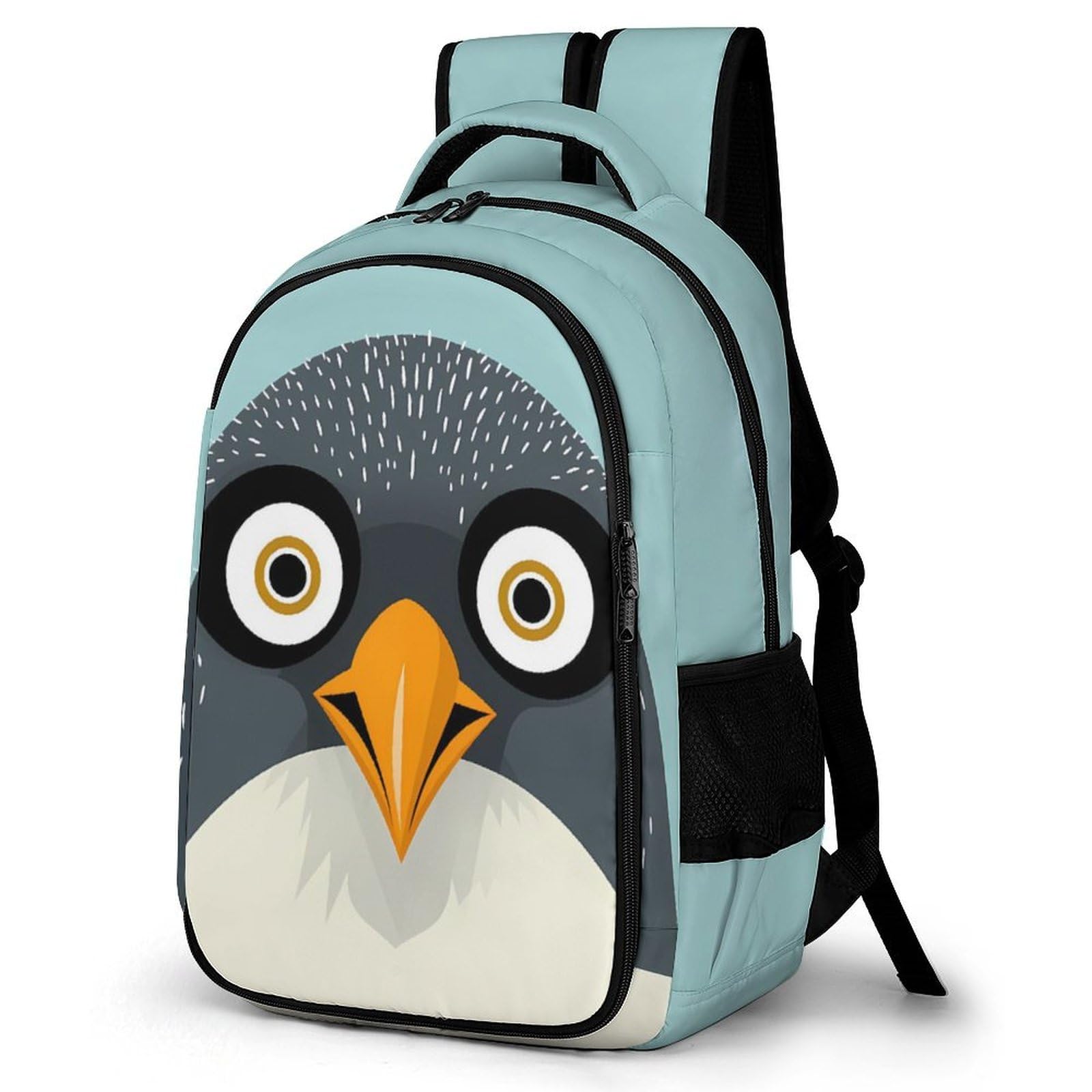 6749 Penguin Small Backpack Purse Travel Bag Lightweight Shoulder Bag Kids TINY Backpack Penguin – Bungalow360 main image 3