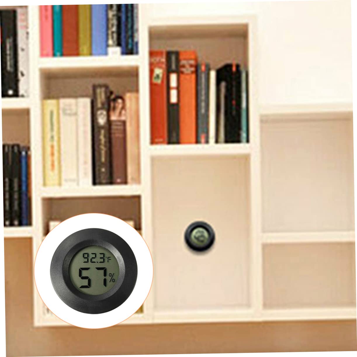 14pezzi Mini Igrometro Termometro Elettronico per Terrari Misuratore umidità Rettili e Utilizzo