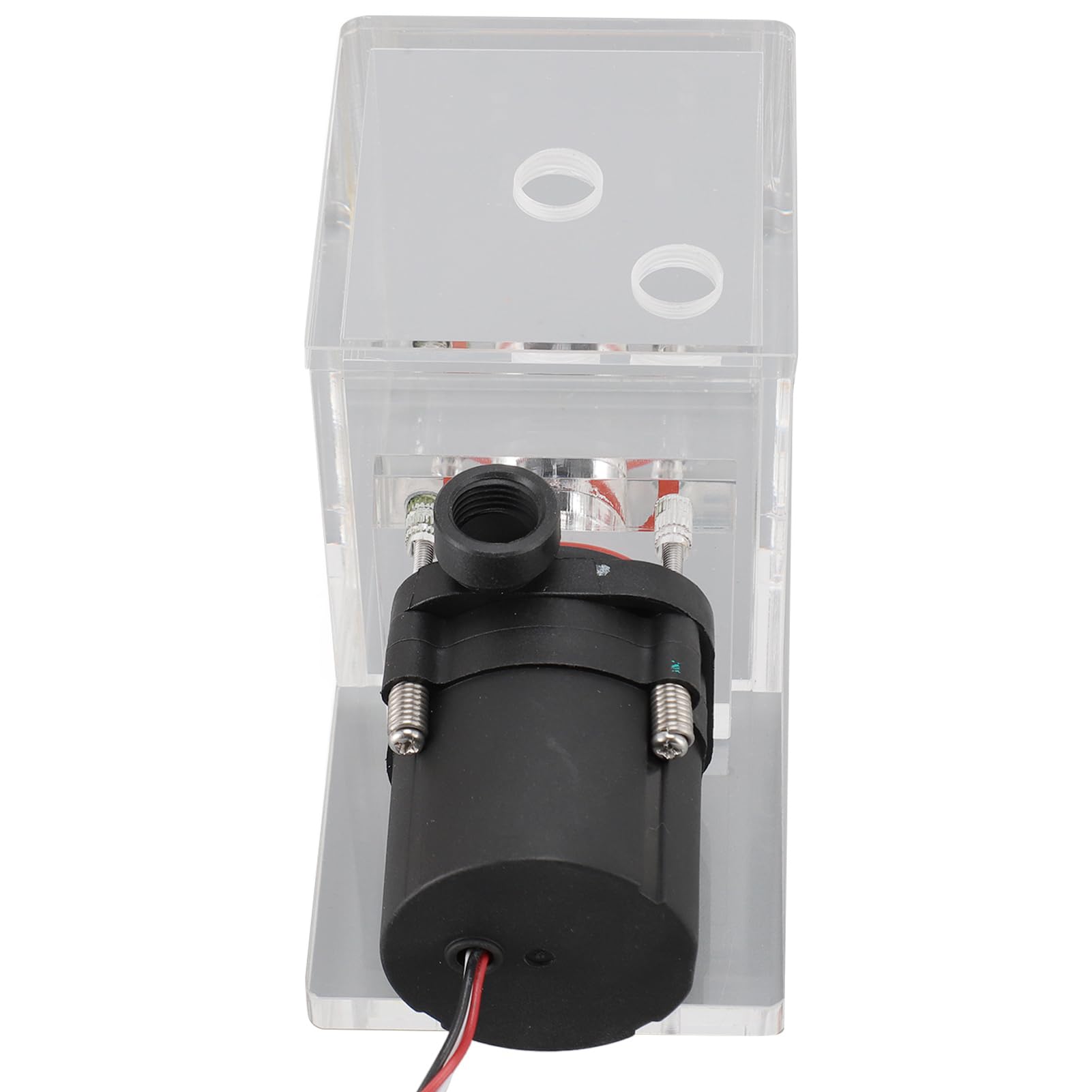 Bewinner Wodna Pompa Chłodząca, 10 W 12 V o Wysokim Przepływie 600 L/h Pompa Chłodząca Procesor Komputera PC, Interfejs Gwintowy G1/4, Cicha Ceramiczna Konstrukcja Odśrodkowa do Komputerowego Układu