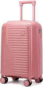 Mala de Bordo 10KG Polipropileno Inquebrável Monaco PRO (Rosé)