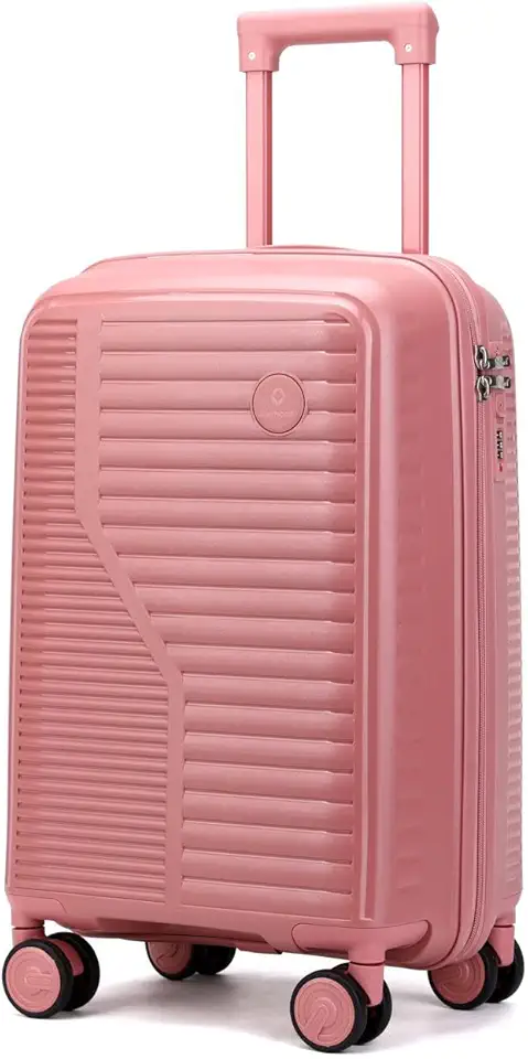 Mala de Bordo 10KG Polipropileno Inquebrável Monaco PRO (Rosé)