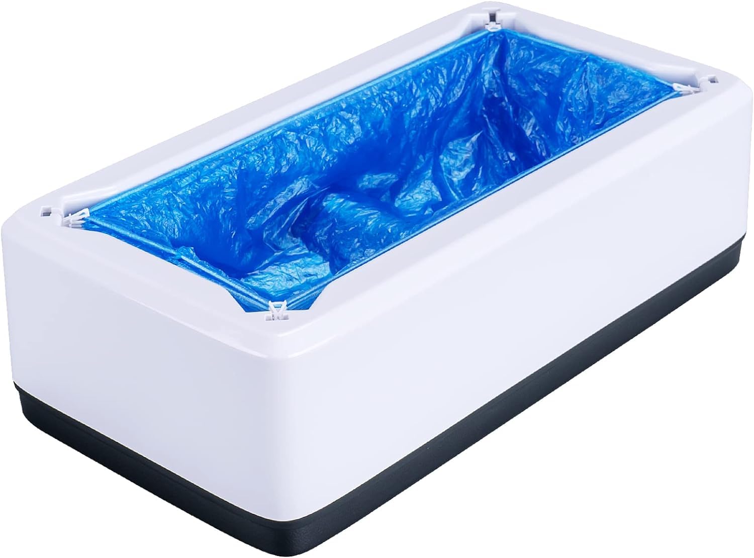 Copriscarpe e Getta Antiscivolo Dispenser Automatico 100 Copriscarpe Plastica per Interni