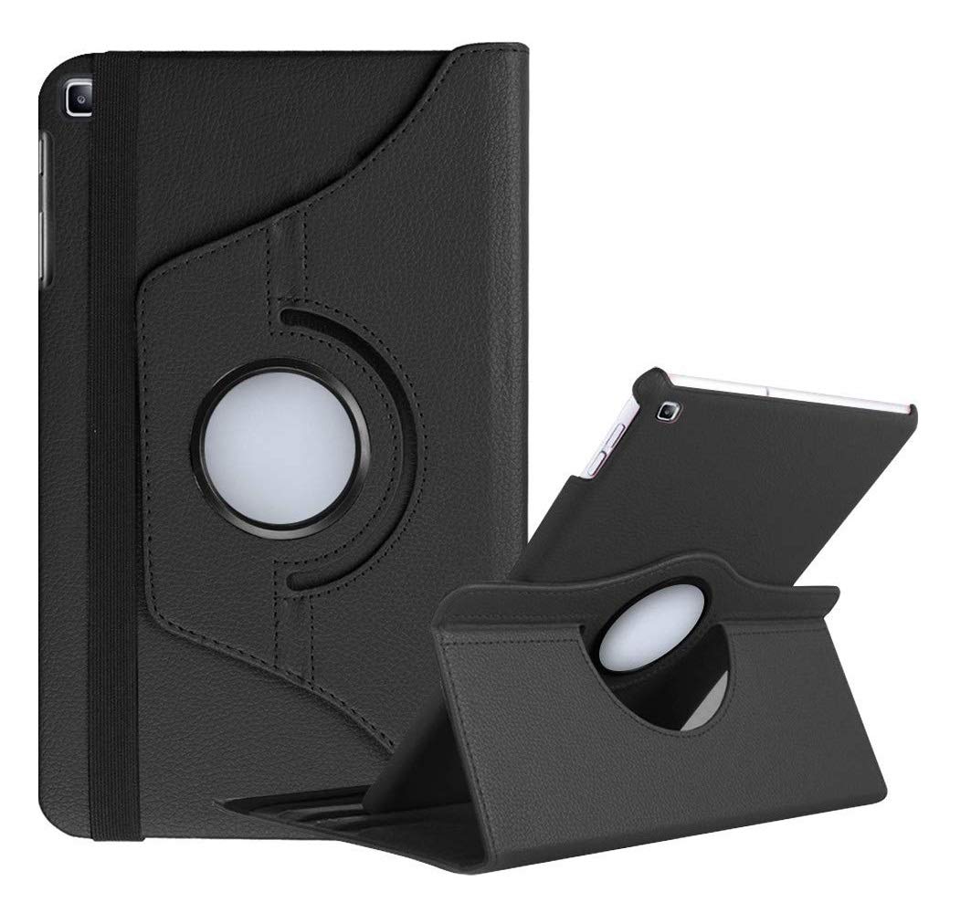 MOCA Rotating Flip case Cover for Samsung Galaxy Tab S6 Lite 10.4 Inch SM- P610 P615 Stand flip Cover case (Black) (H483579) (B08GYJ889S) Amazon Price History, Amazon Price Tracker