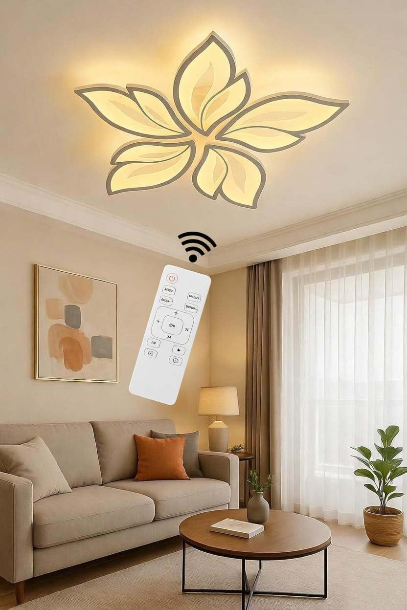 Blissbells Flower LED Ceiling Light - Modern & Elegant -4