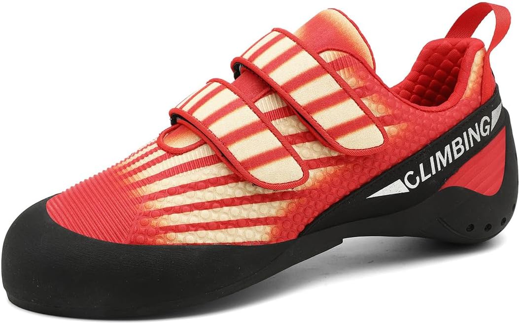 Womens Rock Climbing Shoes Breathable Slip-Resistant Bouldering Sport Fitness Sneaker Indoor Outdoor