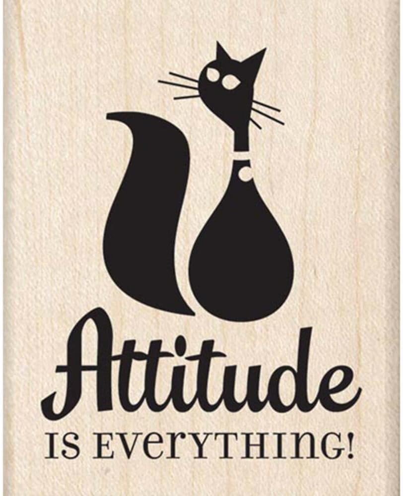 Inkadinkado マウント スタンプ 2"2.5 倍"-態度すべてです