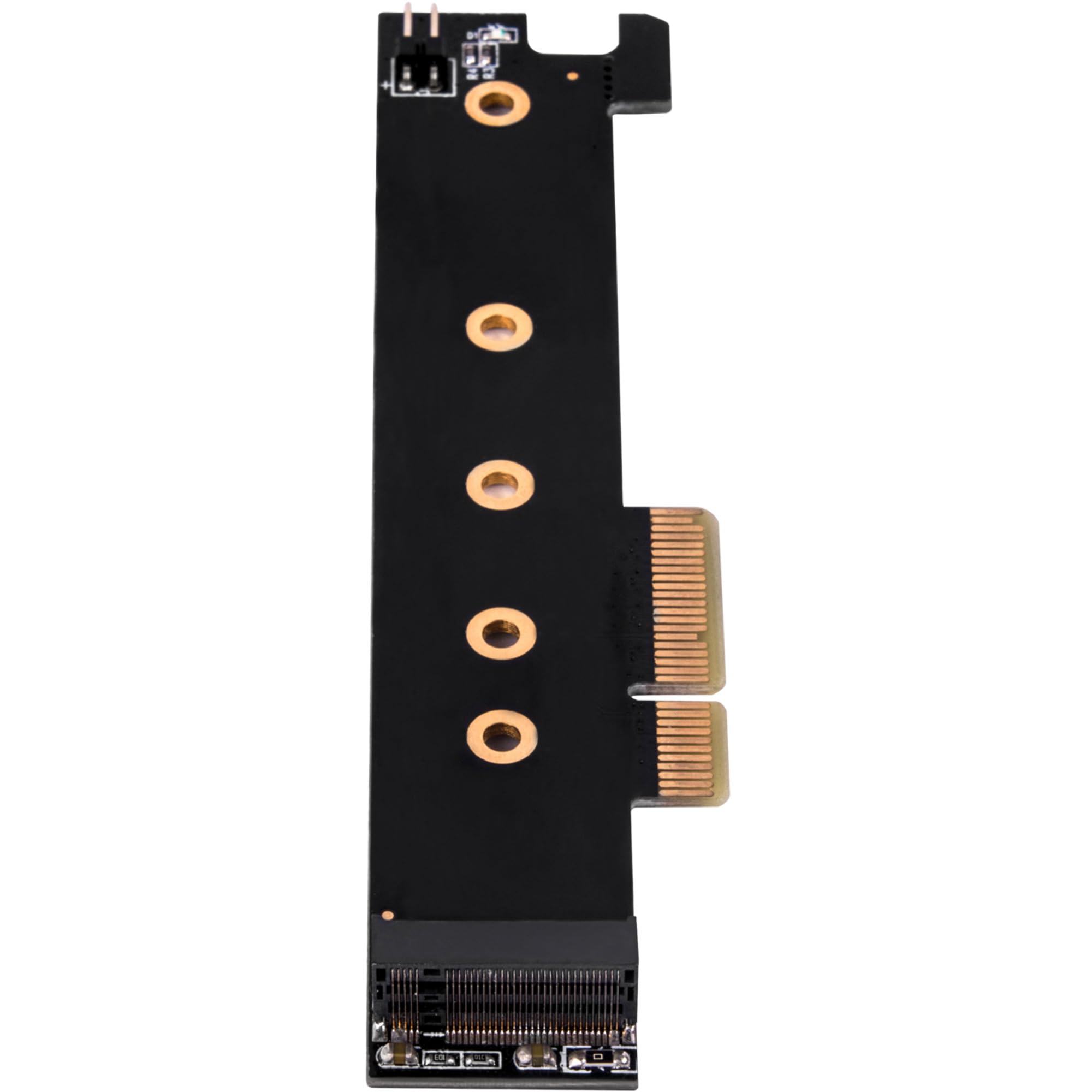 Silverstone ECM26, Convierte un Puerto M.2 (M Key) en un Interfaz PCIe x 4, PCIe CLKREQ, 2230, 2242, 2260, 2280, 22110, SST-ECM26