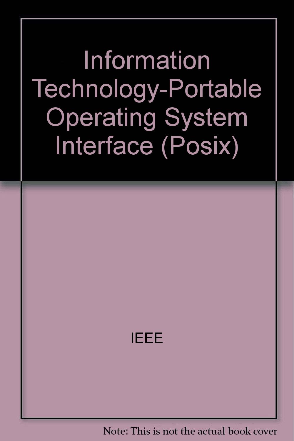 Buy Information Technology-Portable Operating System Interface (Posix) — BookShops.in