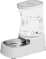 Vista 16 de Gardner Pet Dispensador Automático de Agua por Gravedad para Perros, 1.0 Galón 100% Libre de BPA Dispensador de Tazón de Agua para Perros, Fuente