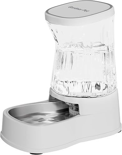 Miniatura 16 de Gardner Pet Dispensador Automático de Agua por Gravedad para Perros, 1.0 Galón 100% Libre de BPA Dispensador de Tazón de Agua para Perros, Fuente de