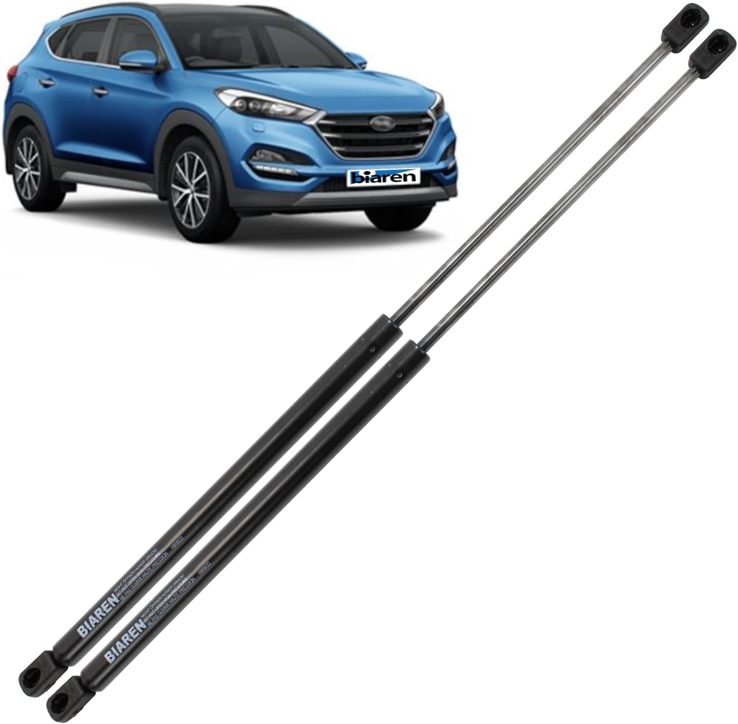 2x Rear Tailgate Boot Gas Struts For Hyundai Tucson TL 2015-2020 Lift Support System 620 (N) 578 MM 81770-D7000 81771-D3000
