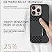 WOWUDI Magnetic Phone Case for Oppo Reno 15 PRO,LIM Cover with 6D Micro-Relief,Anti-Fingerprint,Metallic Camera Lens Frame,Compatible with MagSafe -ZY3