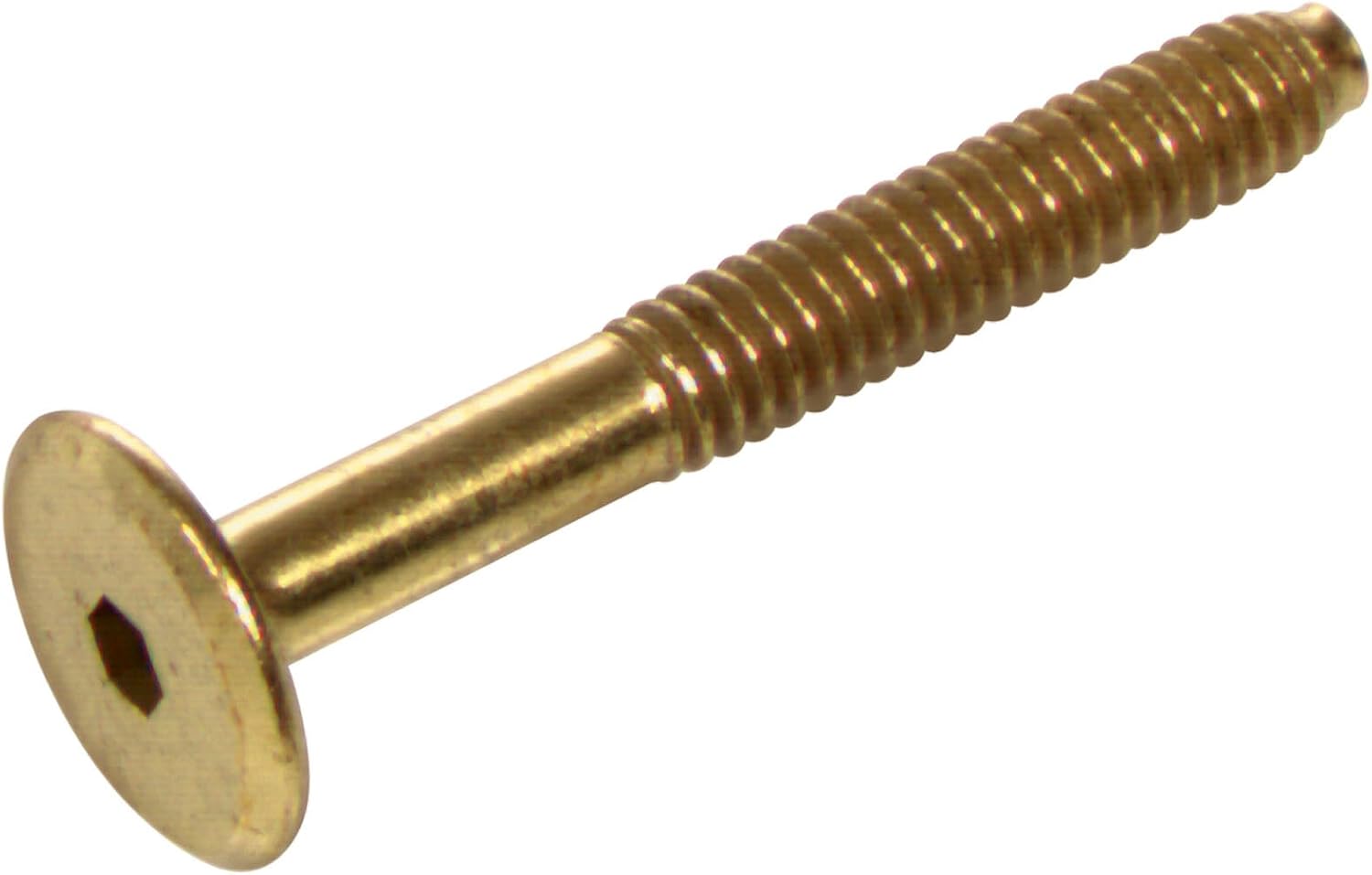The Hillman Group 593010 Connecting Bolt Antique Bronzez 1/4 by 70Mm, 1-Pack