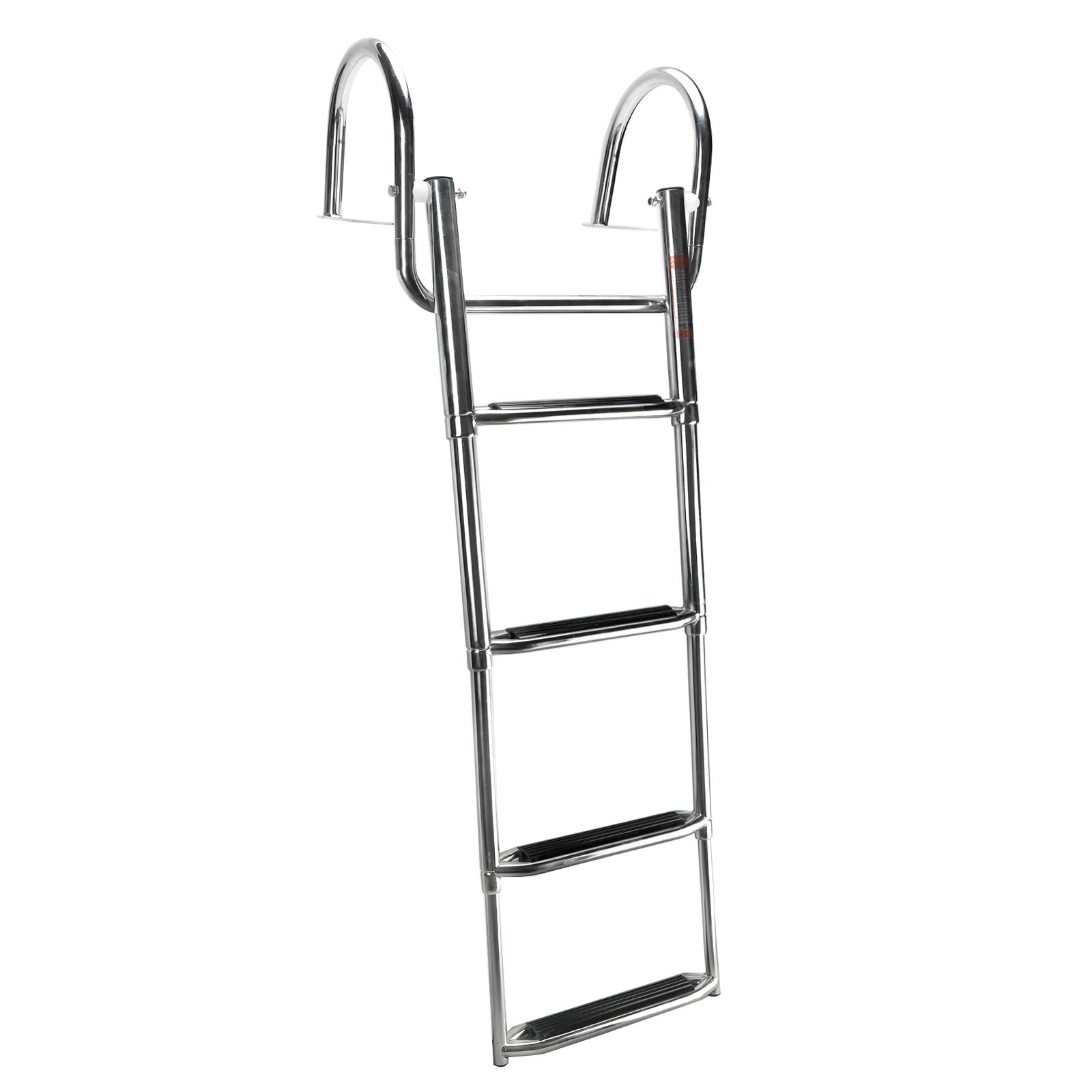 Buy YaeMarine Stainless Steel inBoard 4 Steps Extra Wide Telescoping Boat Ladder Folding Dock