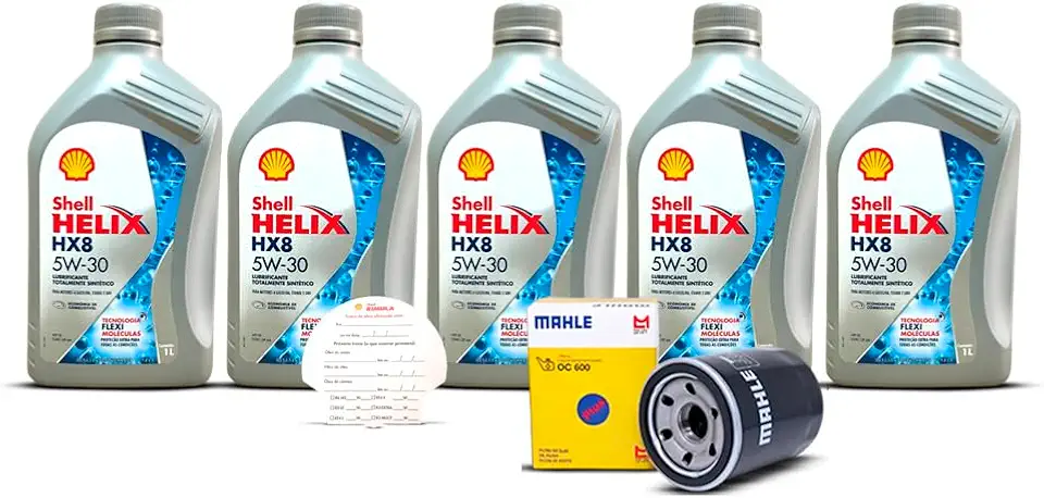 Kit Troca de Oleo 5w30 e Filtro Grand Livina 1.8 16v 2009 a 2014