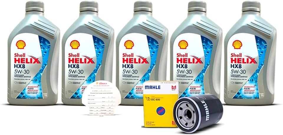 Kit Troca de Oleo 5w30 e Filtro March 1.6 16v 2011 a 2020