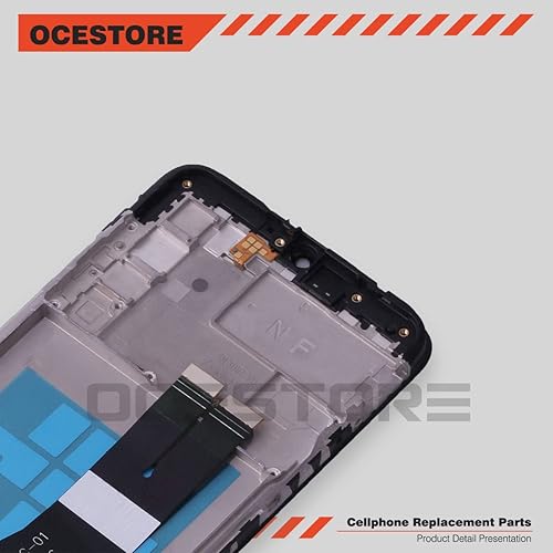 Miniatura 6 de Para Galaxy A02S A025 A025U A025A M02S M025U Pantalla LCD Pantalla Táctil Digitalizador Asamblea la pantalla Reemplazo Negro con Marco