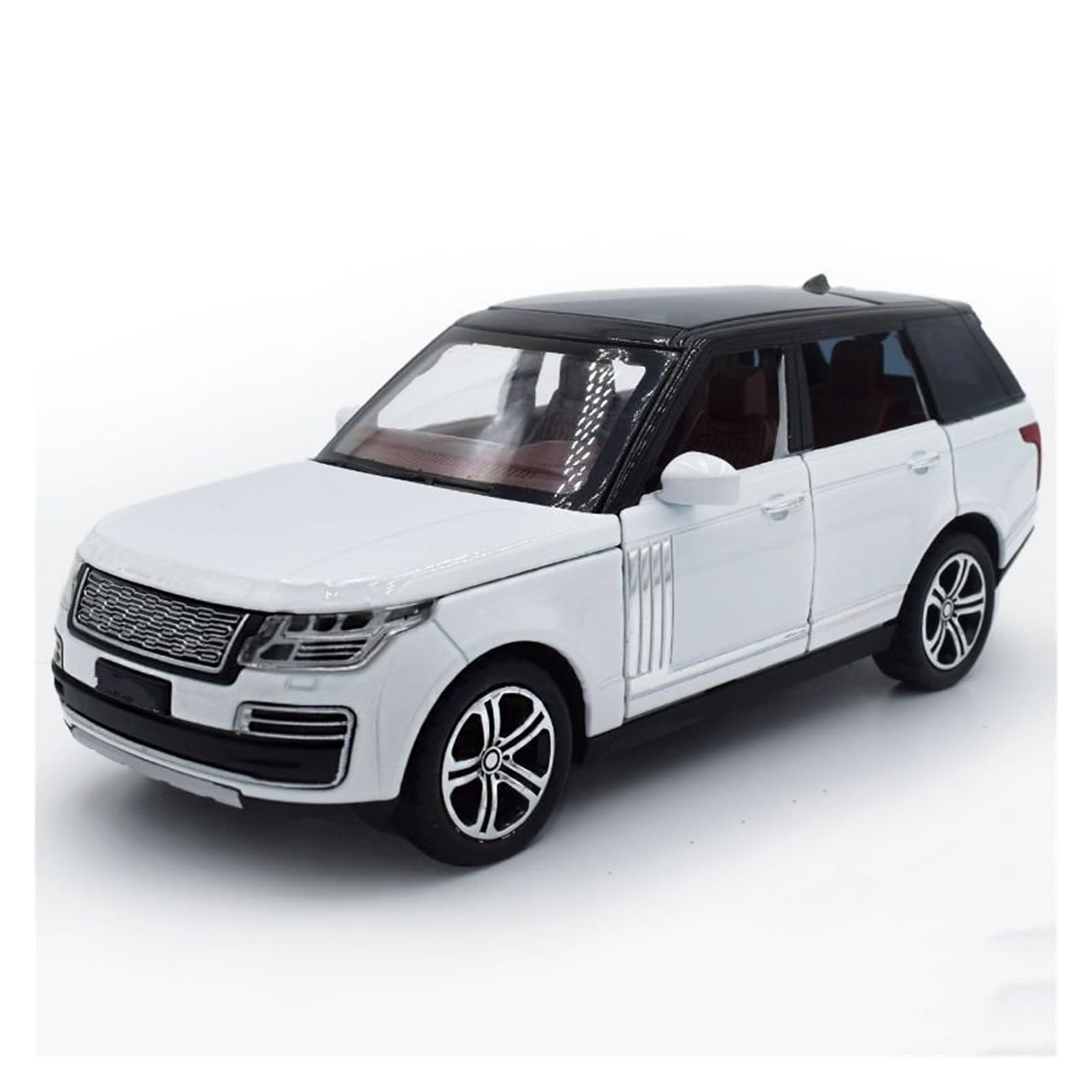 BANKOTO Diecast Car 1:32 For Land For Rover For Range For Rover SUV Alloy Metal Diecast Model Car Collections Collectible Model(White)